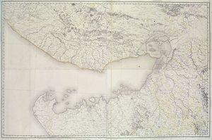 Map of Cutch and Kathiawar, published under the direction of Colonel G.C. de Pree, S.C., Surveyor General of India, 1885